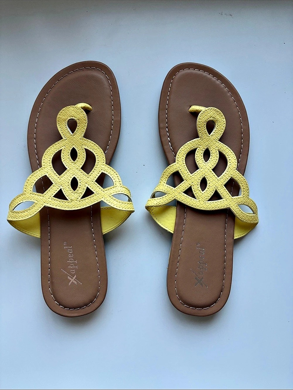 Xappeal Freesia Sandals Yellow US 8